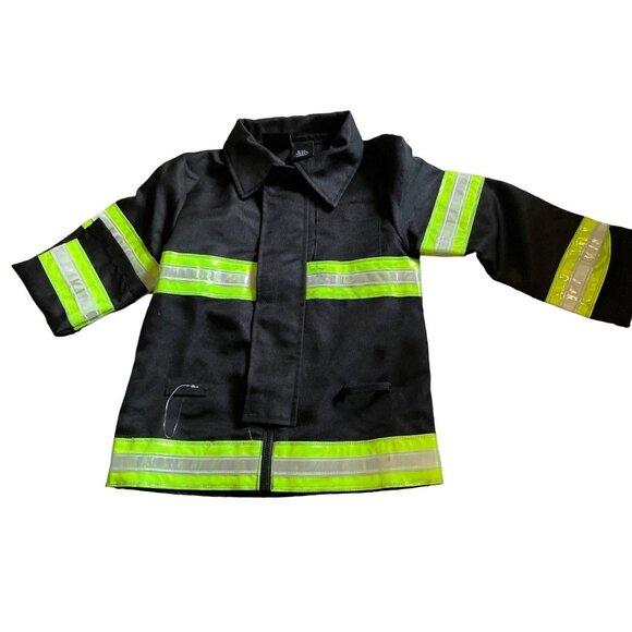 HALLOW'S EVE  Fireman Halloween Costume Size S (4) JUNIOR FIREFIGHTER - Picture 2 of 10